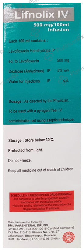 Lifnolix IV 500mg Infusion