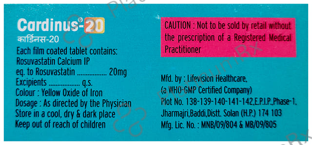 Cardinus 20 Tablet
