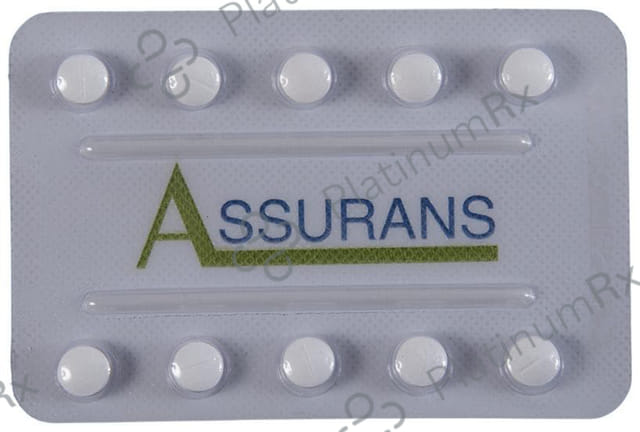 Assurans 20mg Tablet 10s