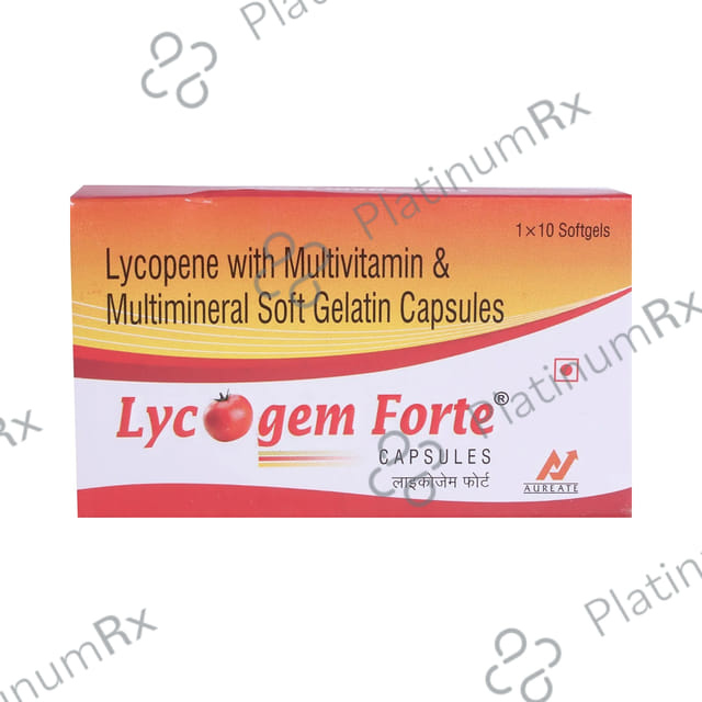 Lycogem Forte Soft Gelatin Capsule