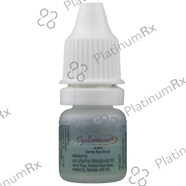Cyclomune 0.05% Eye Drop 3ml