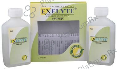 Exelyte Liquid Lime 45ml