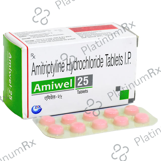 Amiwel 25mg Tablet 10s