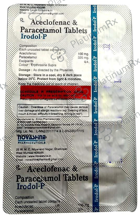 Irodol-P Tablet