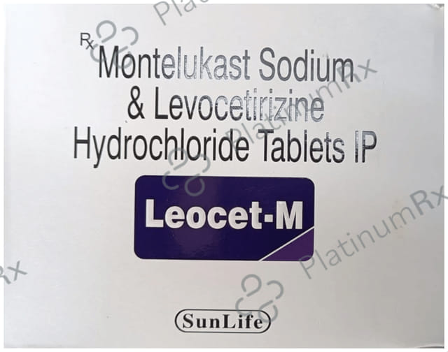Leocet M 5/10mg Tablet 10s