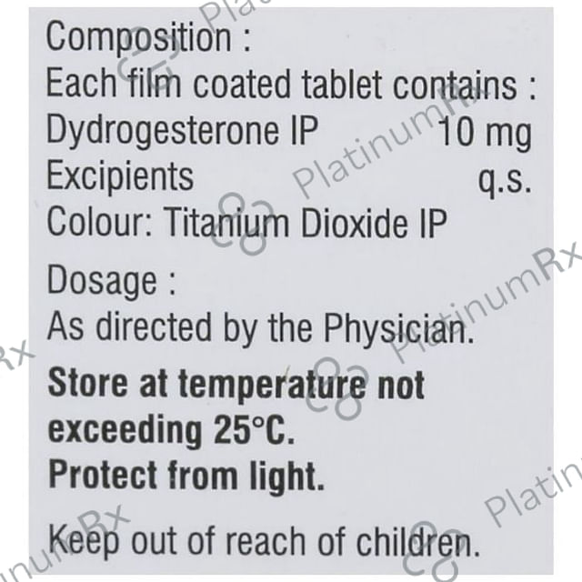 Dydrofem 10mg Tablet 10s