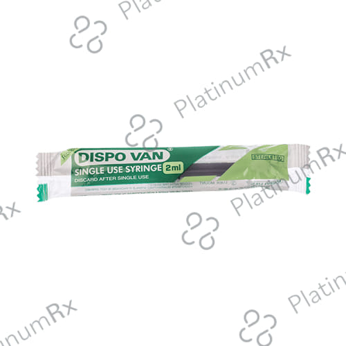 Dispovan Syringe 1 X (23g x 2ml)