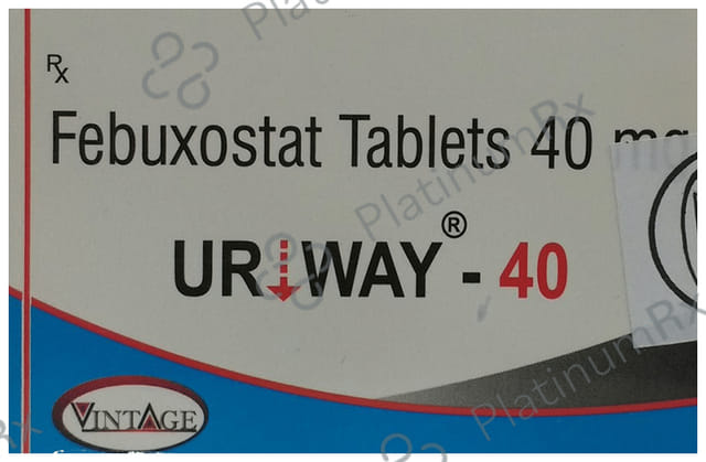 Uriway 40mg Tablet 10s