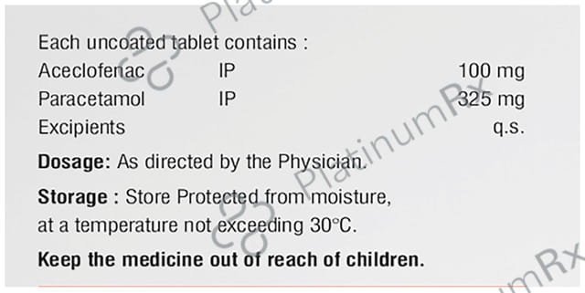 Dolasure 100/325mg Tablet 10s