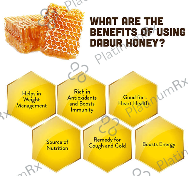 Dabur Honey With No Sugar 50gm
