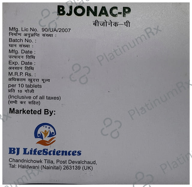 Bjonac-P Tablet