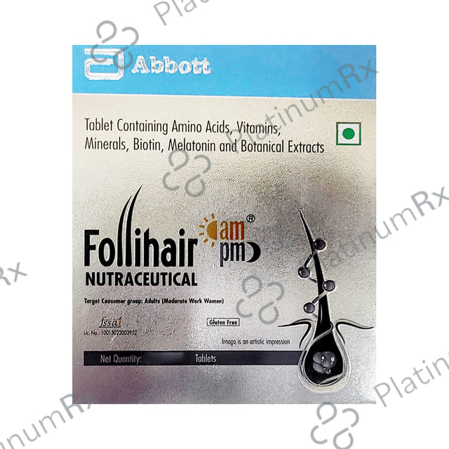 Follihair AMPM Gluten Free Tablet 20s