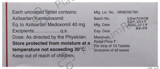 Aztric 40mg Tablet 10s