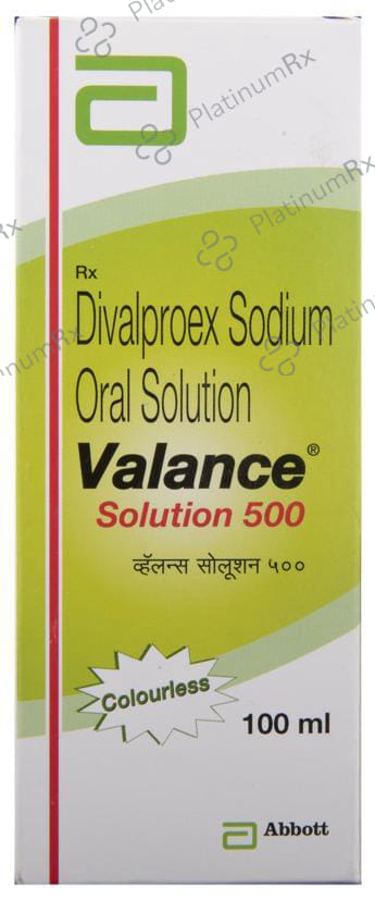 Valance 500mg Oral Solution Colourless 100ml