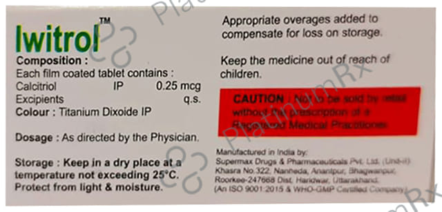 Iwitrol 0.2mcg Tablet 10s
