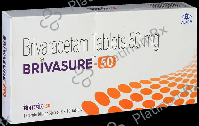 Brivasure 50mg Tablet 10s