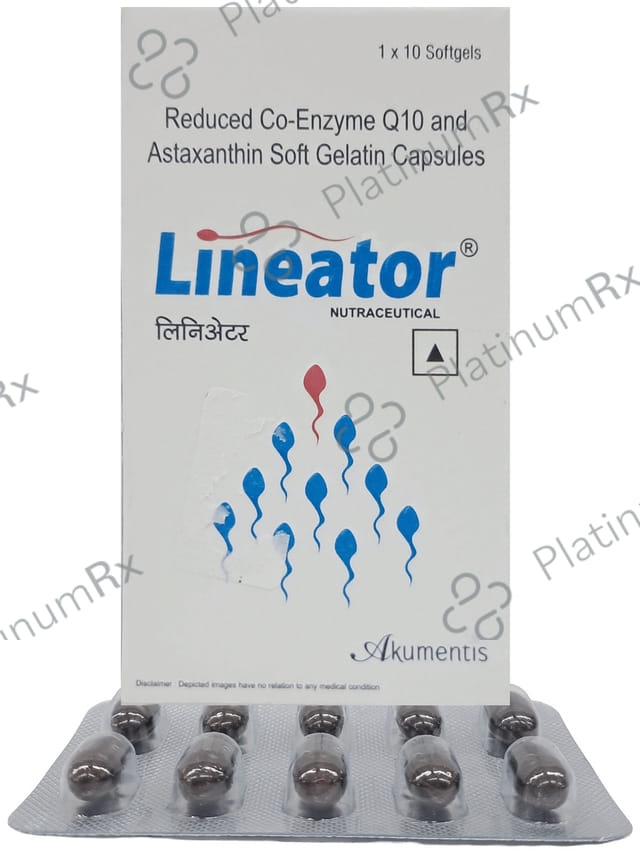 Lineator 12/200mg Capsule 10s