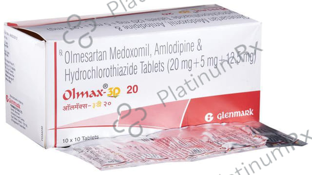 Olmax 3D 20mg Tablet 10s