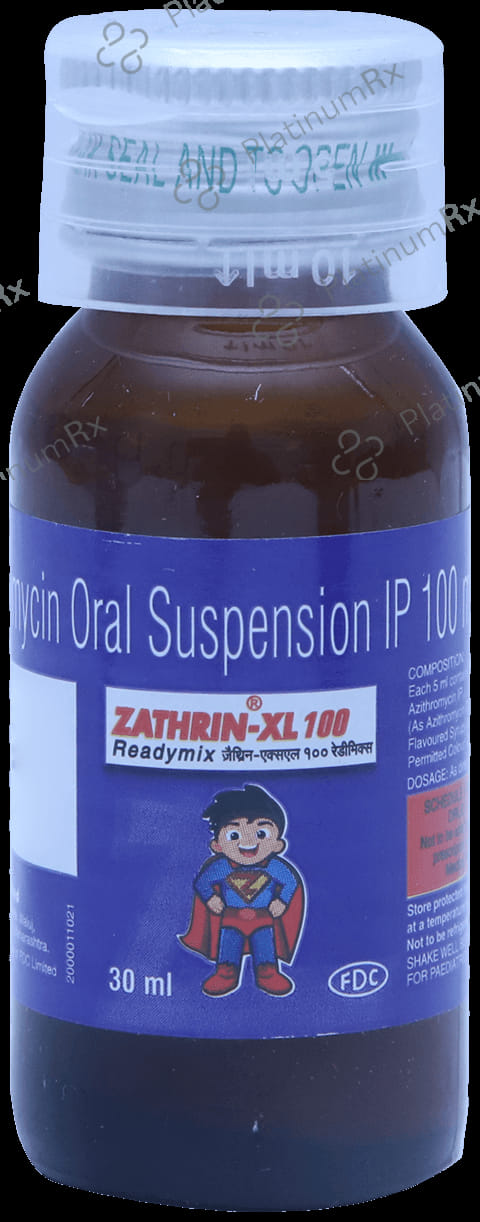Zathrin XL 100mg Readymix Oral Suspension 30ml