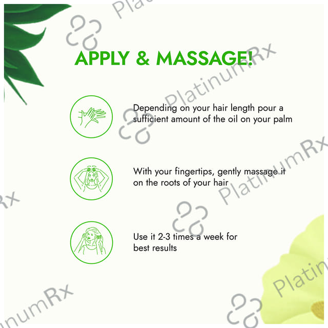 Kapiva Curry Leaf Grey Control Hair Oil