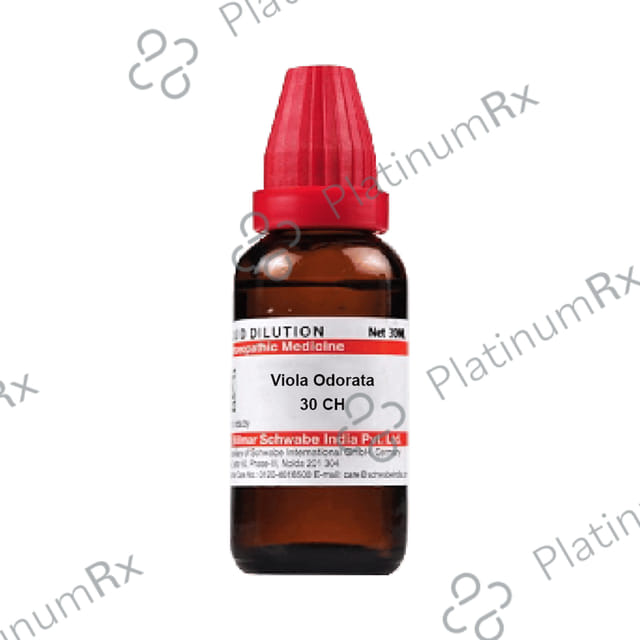 Dr Willmar Schwabe India Viola Odorata Dilution 30 CH