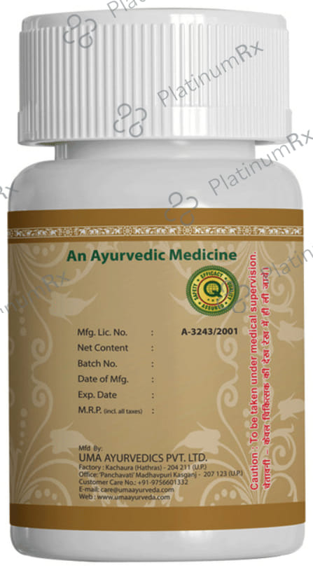 Uma Ayurveda Rasnadi Guggul Tablet 80 tablets