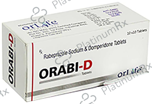 Orabi D 20/10mg Tablet 10s