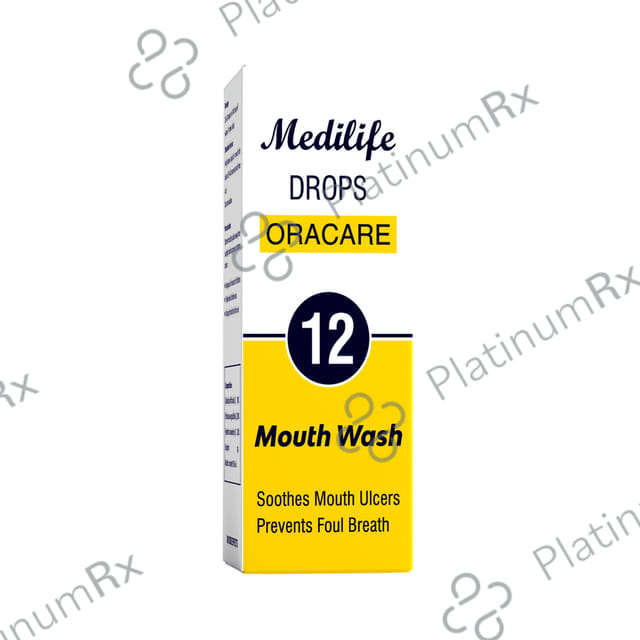 Medilife No 12 Oracare Drop (30ml Each) 1 Bottle