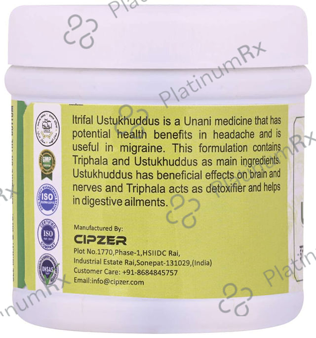 Cipzer Itrifal-E-Ustukhuddus