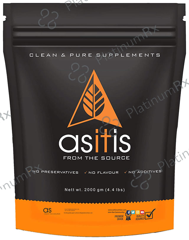 AS-IT-IS Nutrition Whey Protein Isolate for Lean Muscles 2000 gm