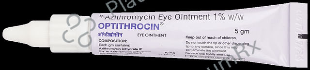 Optithrocin Eye 1% Ointment 5gm