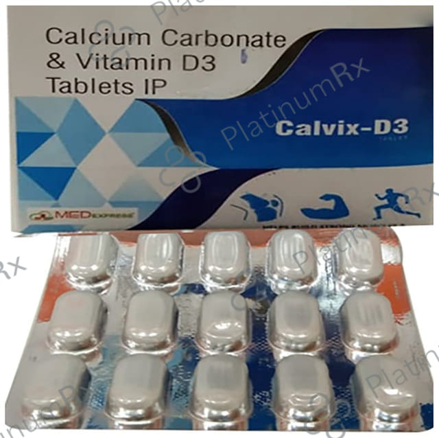Calvix D3 Tablet 15s