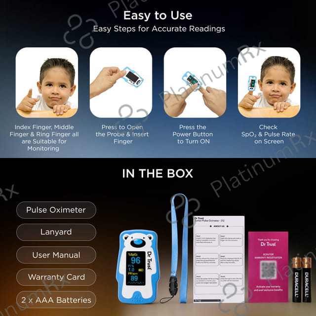 Dr Trust Junior Pulse Oximeter 212