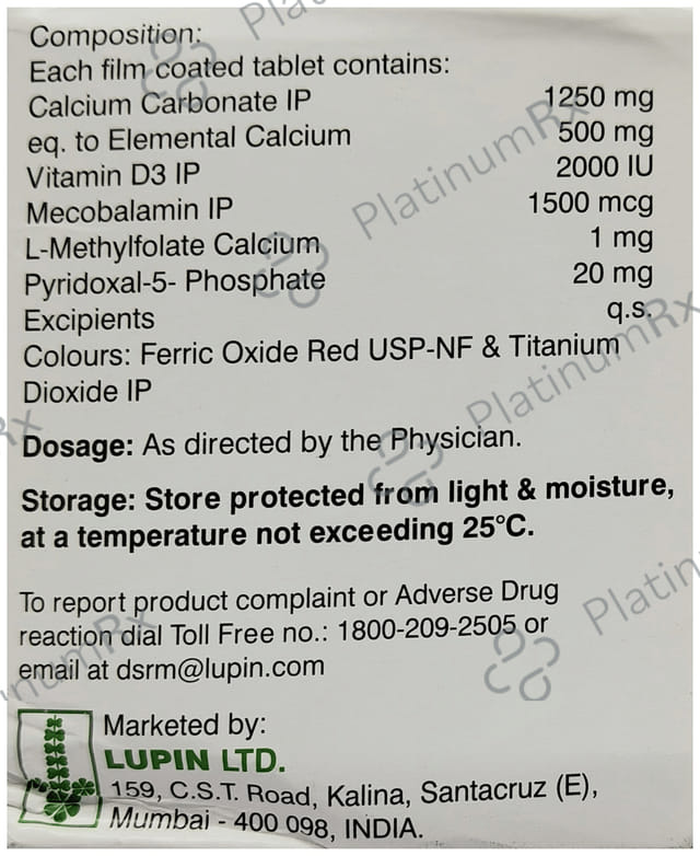Corcium XT Tablet 15s