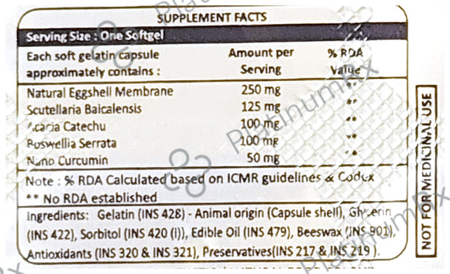 BioticsLife Eggton Plus Capsule for Joint Support