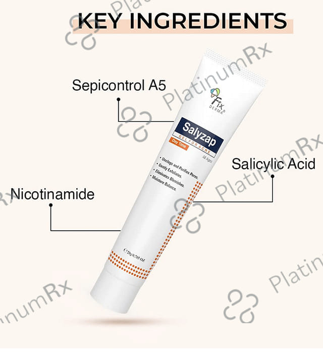 Fixderma Salyzap Daytime Gel for Acne Relief
