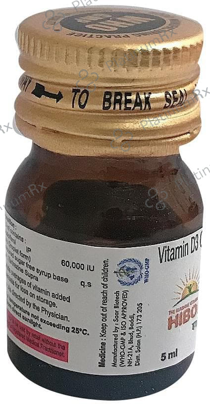 Hibone D Nano Shot Strawberry Flavour Sugar Free Solution 5ml