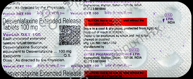 Ventab DXT 100mg ER Tablet 10s
