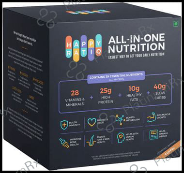 Happy Ratio All In One Health Shake (50gm Each) Coffee 10s
