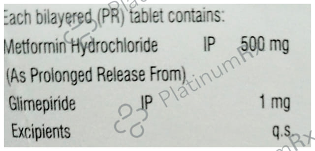 GMSIA 1mg Tablet PR 10s