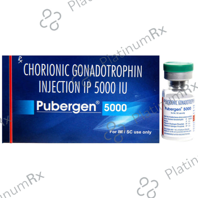 Pubergen 5000IU Injection