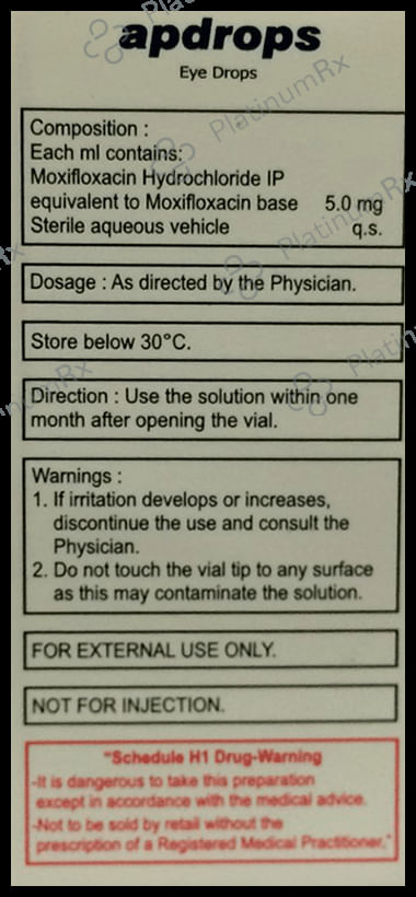 Apdrops 0.5% Eye Drop 5ml