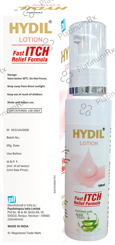 PIL Hydil Lotion Fast Itch Relief Lotion 100ml