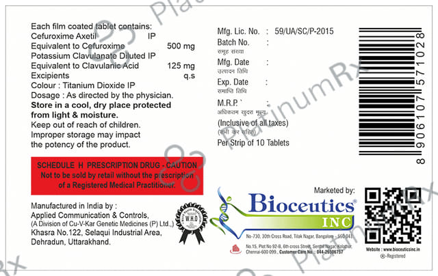 Roximclav 625 Tablet