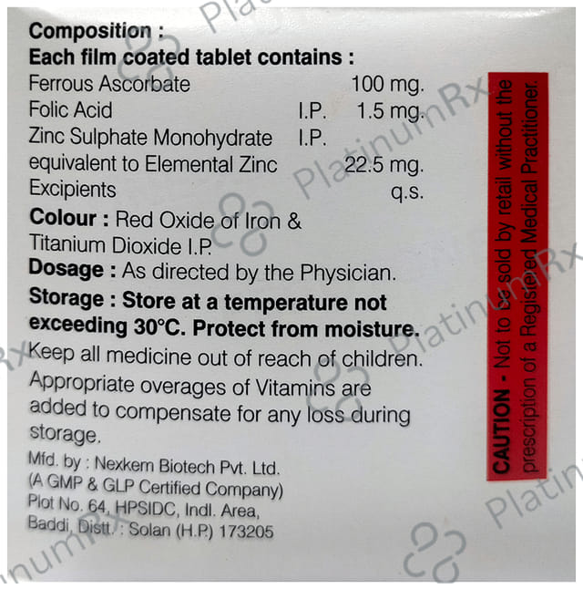 Ferotone XT Tablet 10s