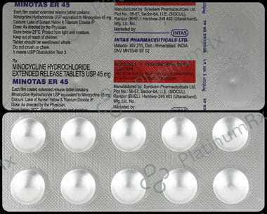 Minotas 45mg Tablet ER 10s