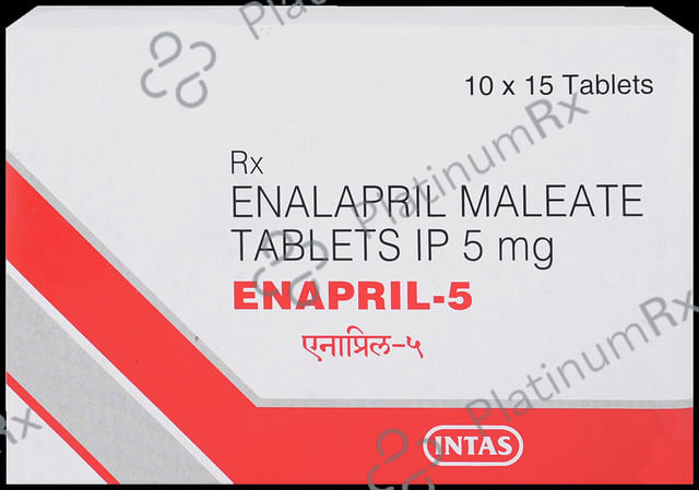 Enapril 5mg Tablet 15s