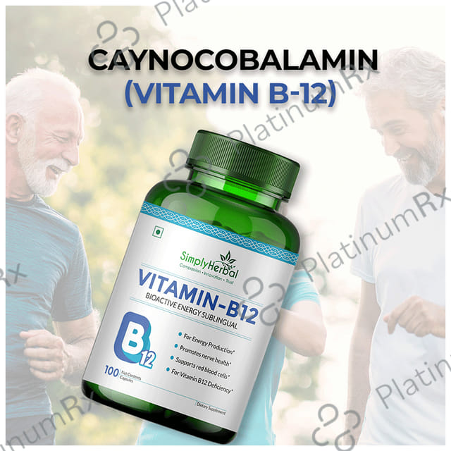 Simply Herbal Vitamin B12 Capsule