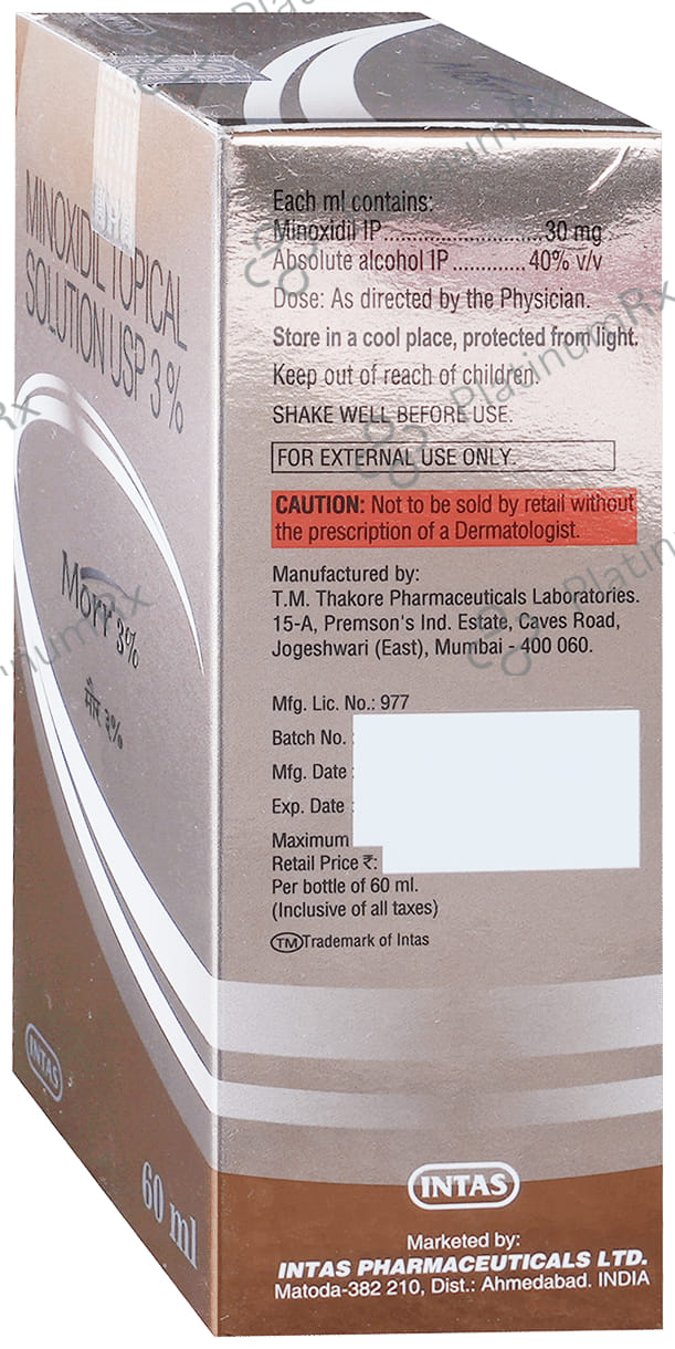 Morr 3% 30mg Solution 60ml