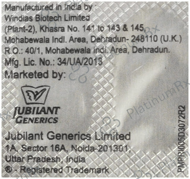 Jubiglim MV 1/500/0.2mg Tablet SR 15s